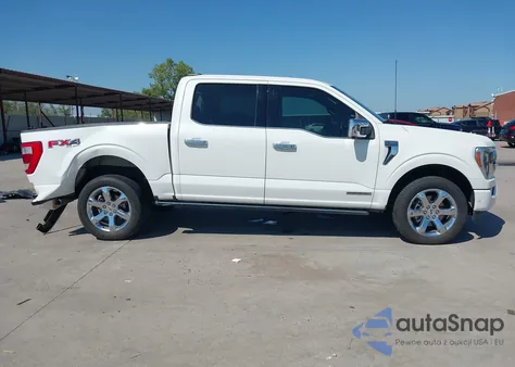 2021 Ford F-150 Platinum z USA, uszkodzony, nr VIN 1FTFW1ED8MFC71224